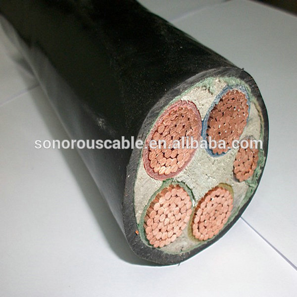 Hongliang Cable y alambre 16mm2 25mm2 35mm2 50mm2 70mm2 Cable de cobre precio por metro