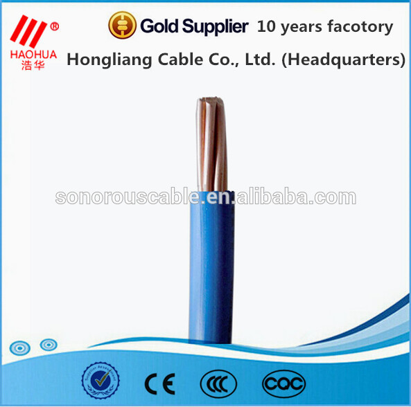 Low tension 450/750V fire resistnt household PVC insulated halogen free copper conductor classe2 building wires