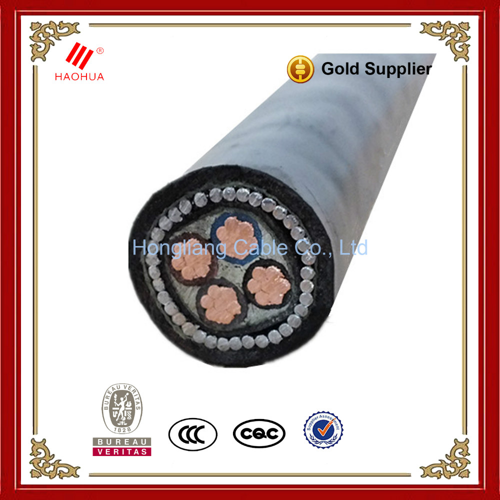 Low voltage 0.6/1kV Copper armoured cable XLPE/SWA/PVC 4C 35mm cable for sale