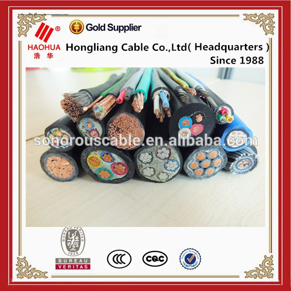 中国電気供給銅電源ケーブルのワイヤ