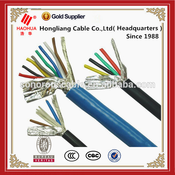 Cu/PVC/EST/OS/PVC câble de blindage