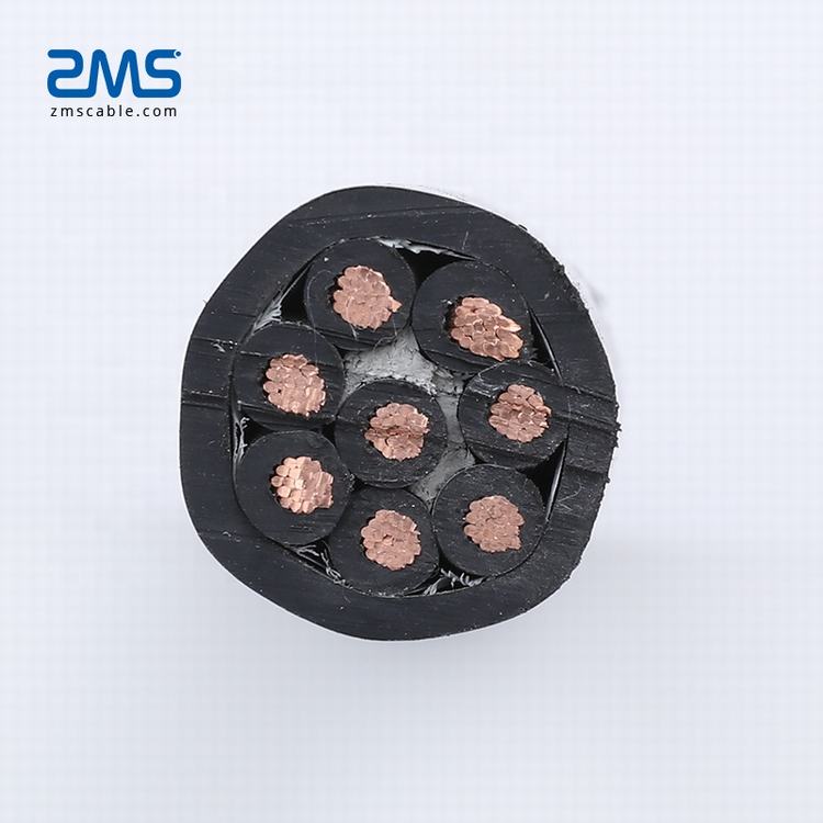 0.6/KV 1 1.5mm2 2.5mm2 flexível condutor de cobre do cabo de controle