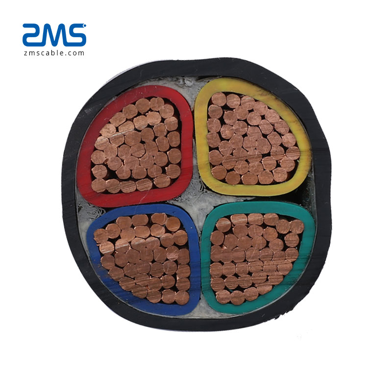 0.6~1kv Copper Conductor XLPE Insulated Aluminum Wire Armoured PVC Sheathed Power Cable Cu/XLPE/Awa/PVC