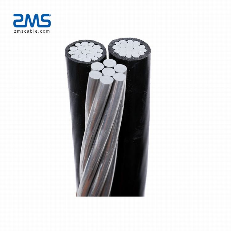 0,6/1kv Niedrigen Spannung ABC Kabel Aluminium Leiter Overhead Power Kabel