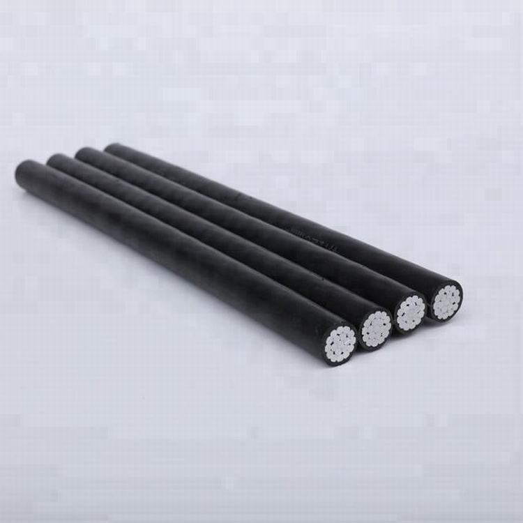 0.6/1kv Low Voltage Spacer Overhead Insulated line Aluminum Conductor Aerial bundle Cable ABC Power Cable