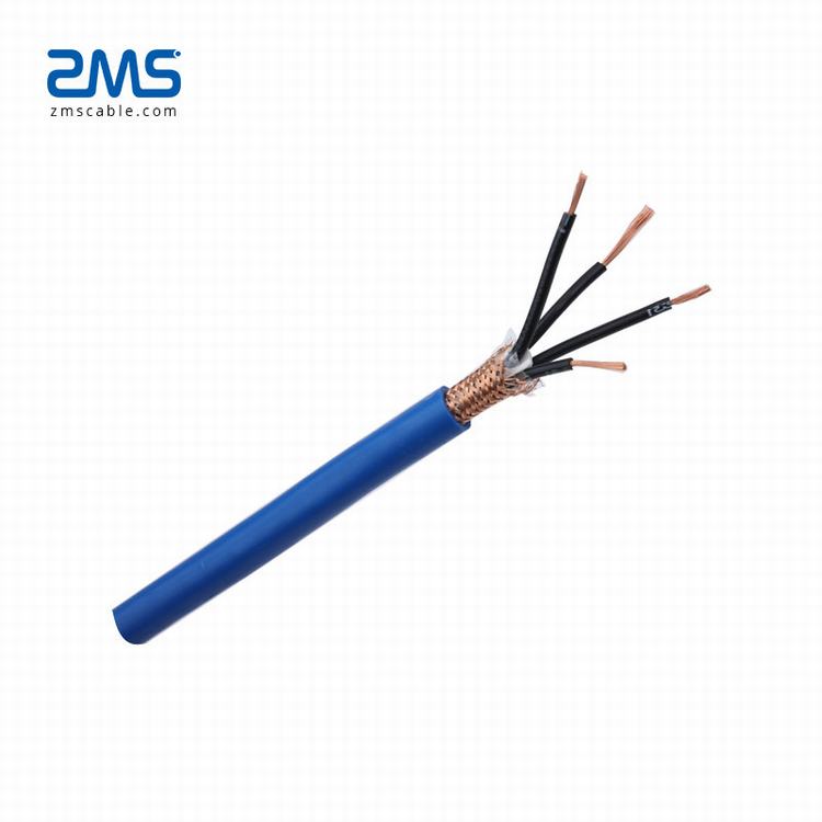 1.5mm2 multipair armored instrument cable and Al/ foil and Tinned copper wire Braided double shielded Instrumentation Cable