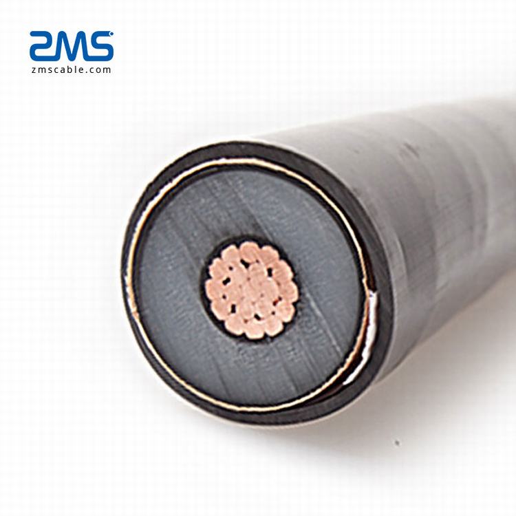 1.8/3kv 3/6.6kv underground electrical xlpe insulation un-armoured copper cable