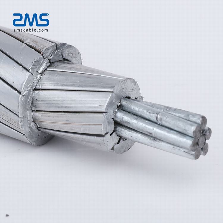 100mm2 acsr câble Standard D'ASTM acsr hyène aaac 150mm2 70mm2 guêpe conducteur 100mm2
