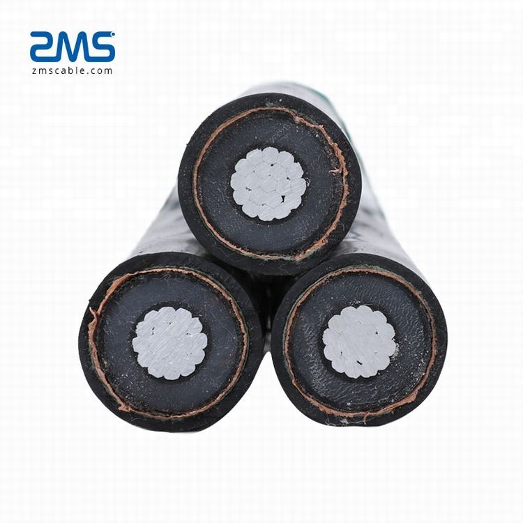11kv ABC Twisted Aluminum XLPE insulated Aerial Bundle overhead Cable