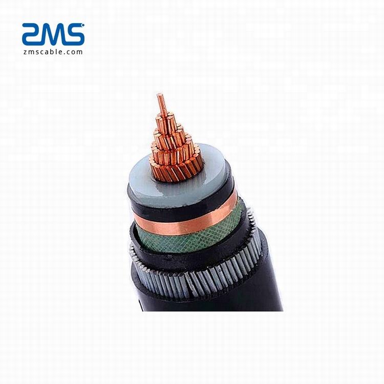 150mm2 4 core copper conductor pvc insulation N2XY/YKY/NYCY/NYY cable