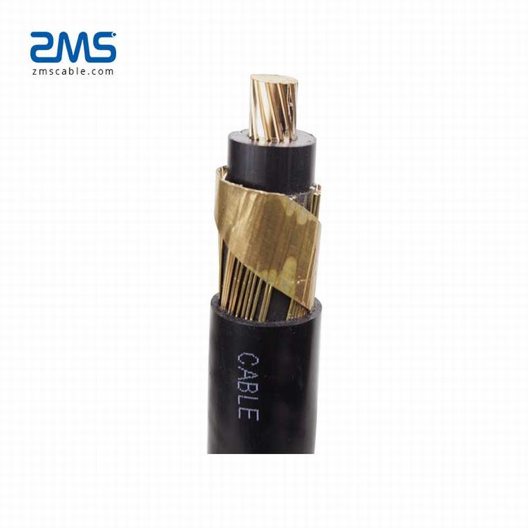 18/30 kV power cable fire resistant xlpe insulation pvc sheath cable price 1x70mm2 185mm2 300mm2