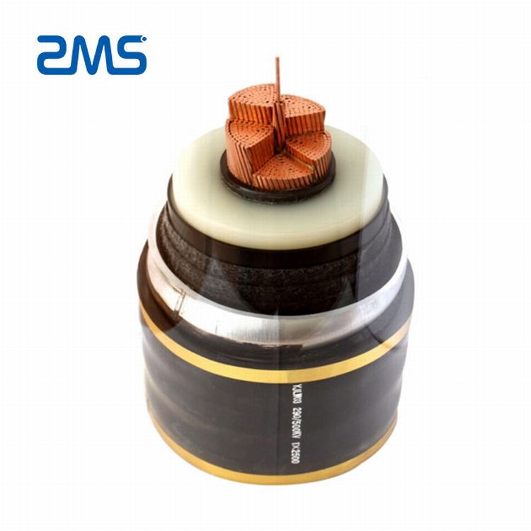 1core  66KV 132kv  xlpe insulated  HV  power  cable