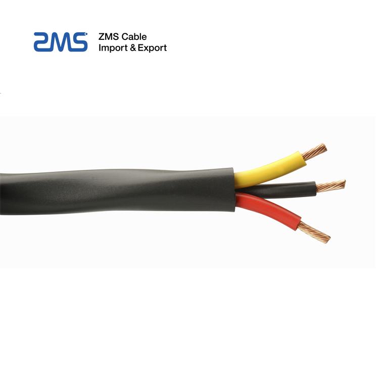 2 o 3 core 0.75mm2 alambre eléctrico/textil/Cable de tela de algodón, Cable de alambre