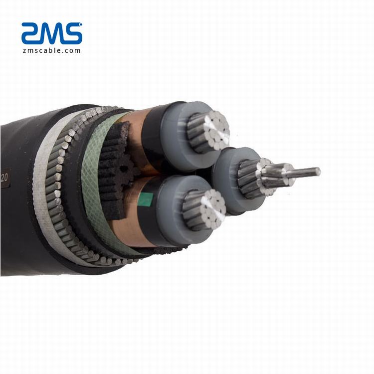 3,6/6kv ~ 26/35kv Single/Drei Kerne Cu/Al Swa/Sta Medium Spannung Power kabel
