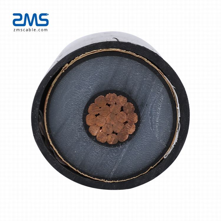 3.6/6kv electric copper xlpe insulation single core power cable 16mm2 35mm2