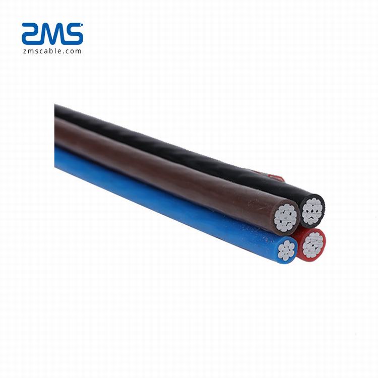 4*16mm2 4*70mm2 XLPE/PE insulated LV/HV ABC cable free sample Aerial bundled abc cable
