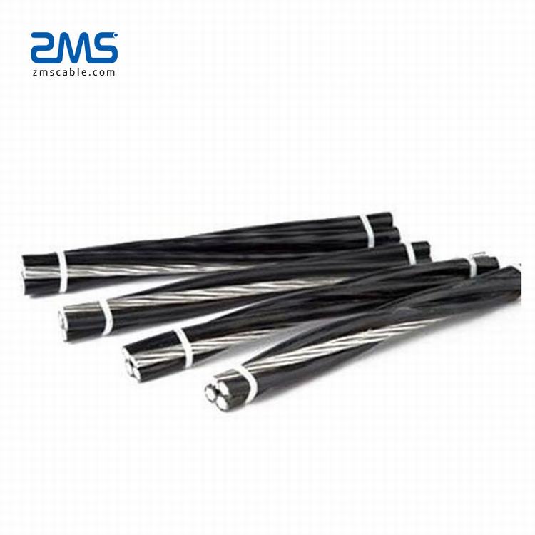 4*50mm2 ABC Cable Conductor de aluminio de Cables de tensión de bajo voltaje