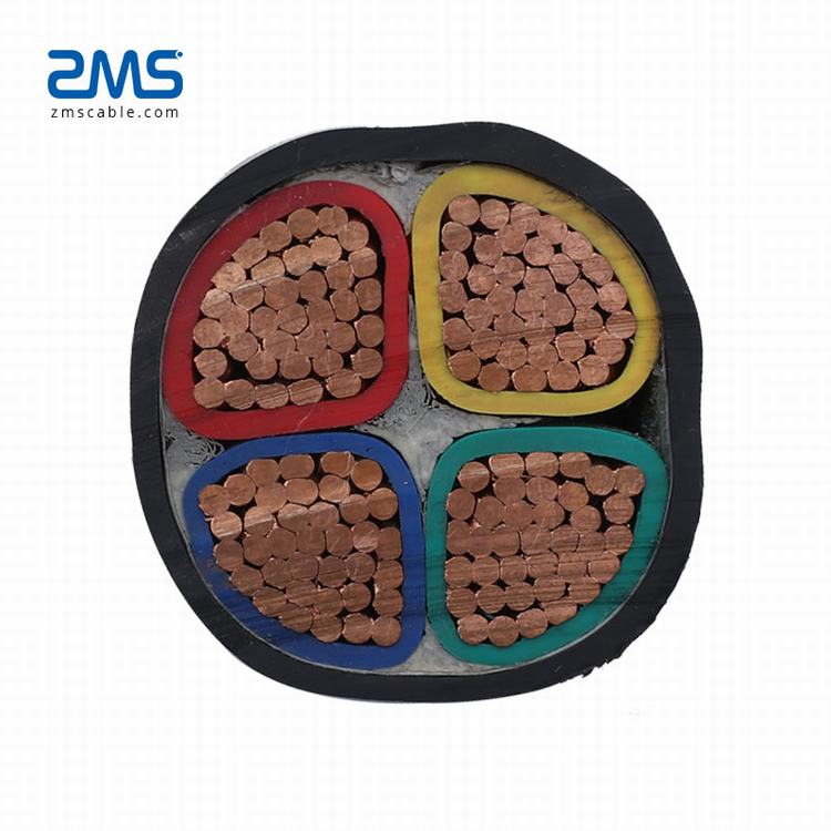 4 *95mm 120mm 240mm 0.6 /1KV Copper XLPE Electric Power Cable