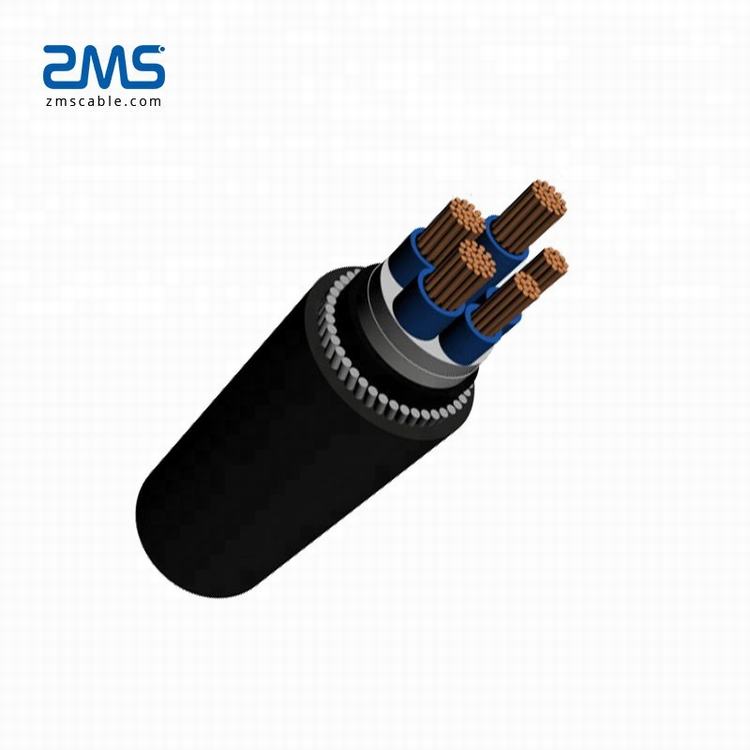 4 Core 2.5mm2 Steel Belt Armoured Copper Conductor PVC Insulated Power Cable/Underground Power Cable/Electric Power Cable