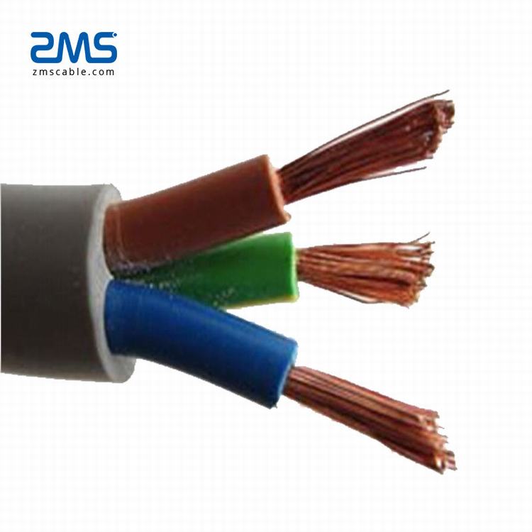 450/750V Multi Cores Flat Flexible Electric Wires and Housing Cables