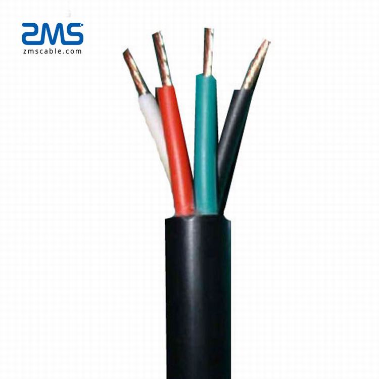 450/750 V 4*2.5mm2 PVC Terlindung Tahan Api Tembaga Fleksibel Kabel Kontrol