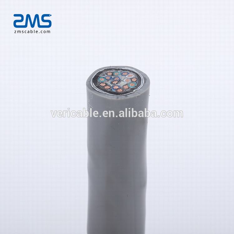 450/750v KVV Low Voltage Multi-Core Copper Core PVC Insulated And Sheathed CWBS Shielded Control Cable