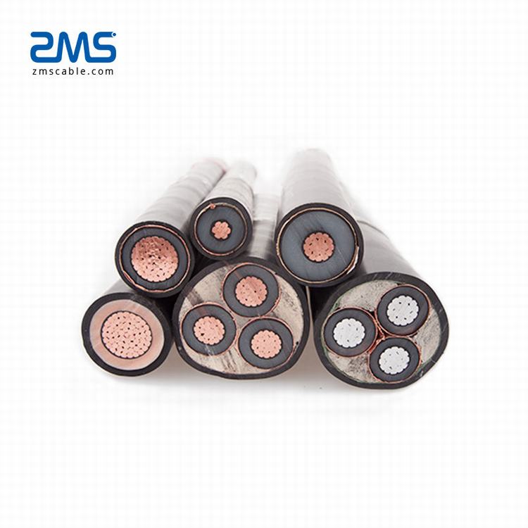 6/10kv Aluminum/Copper Conductor XLPE Insulated Power Cables