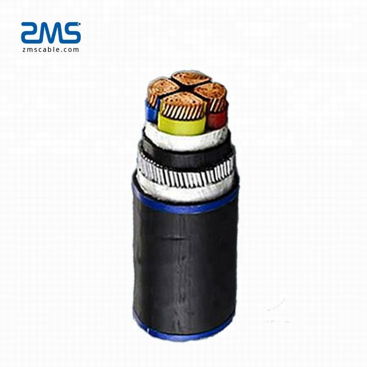 600/1000V 3 core, 4 core XLPE Insulated armoured 10 16 25 35 50 sq mm copper cable