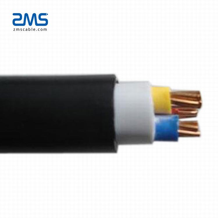 600 V 1000 V elektrische voeding cu/pvc/pvc nyy/nym/nvv power kabel