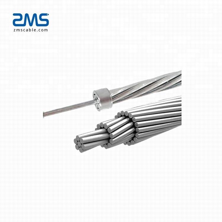 6201 AAAC conductor de aleación de aluminio overhead cable desnudo/Butte 312.8MCM/Canton 394.5MCM/Cairo465.4MCM/Flint 740.8MCM/ Elgin652.4