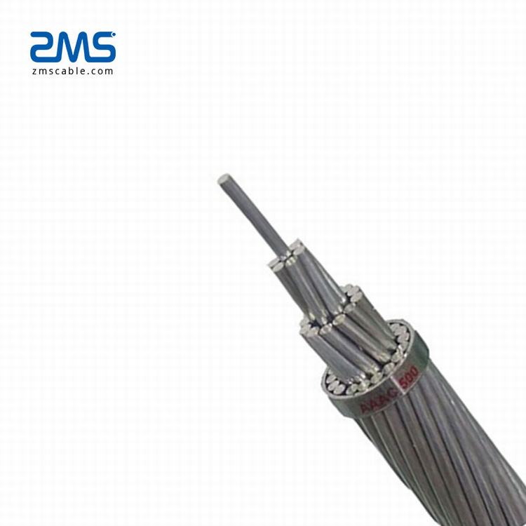 AAC AAAC ACSR ลวดชุบสังกะสี Bare Cable ตัวนำสายไฟ