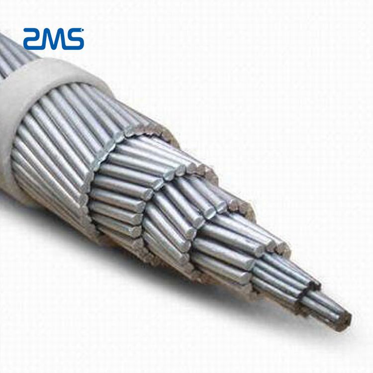 AAC/ACSR/AAAC Galvanized Wire Power Cable With Aerial Bare Conductor