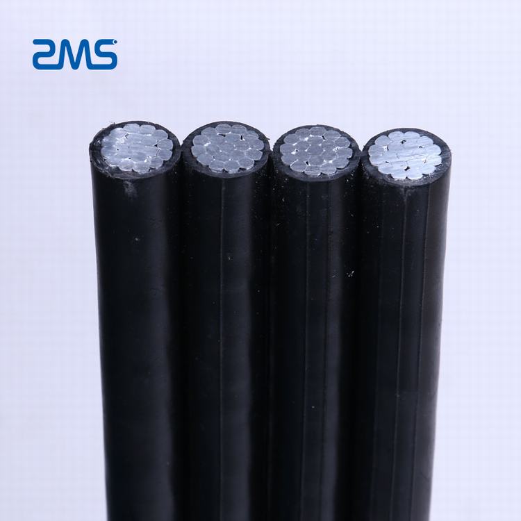 AAC Conductor Sizes 25mm 35mm Aerial Bundled Cable