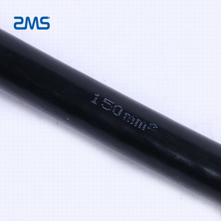 Cable ABC hecho en China cable abc de los fabricantes de aluminio de un solo núcleo PE XLPE aislamiento de PVC