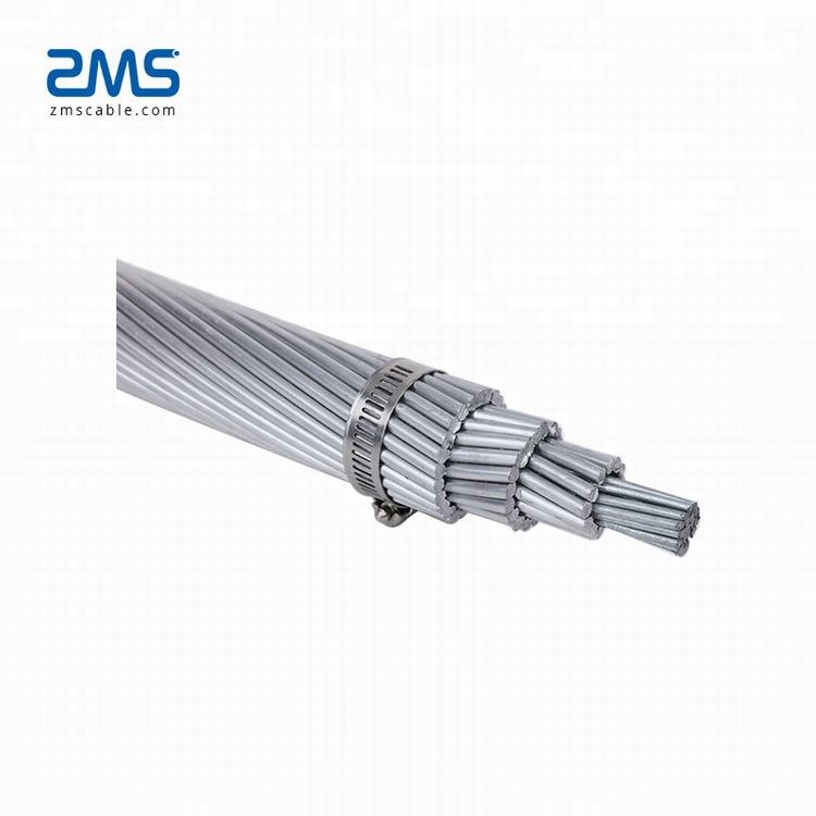 ACSR tipos de gastos generales de la línea de transmisión cable Conductor acsr AAC AAAC bulbo/foco conductores de aluminio