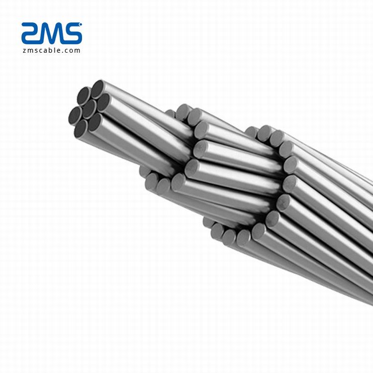 ASTM Standard Power Kabel ACSR Blanken Leiter Aluminium Leiter