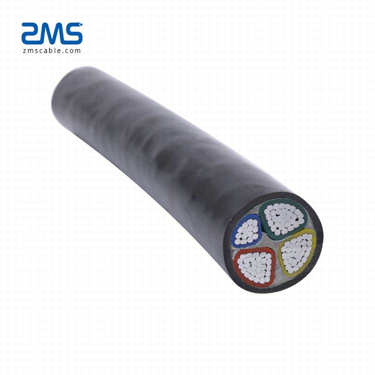 De aluminio de Cable 25mm 35mm 50mm 70mm 95mm subterráneo Cables eléctricos