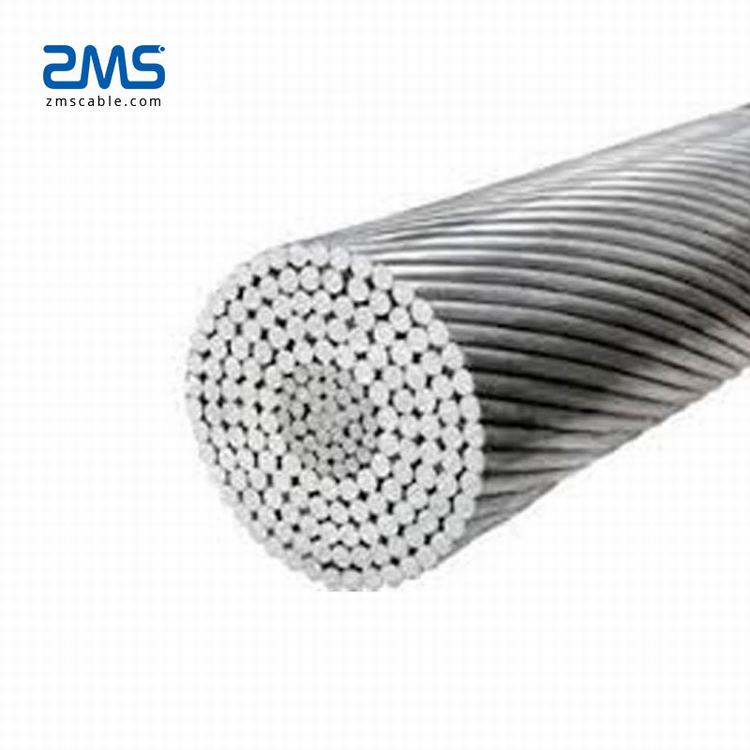 Conducteur En Aluminium nu et noyau en acier en aluminium fil câble aérien AAC/ACSR 120/20