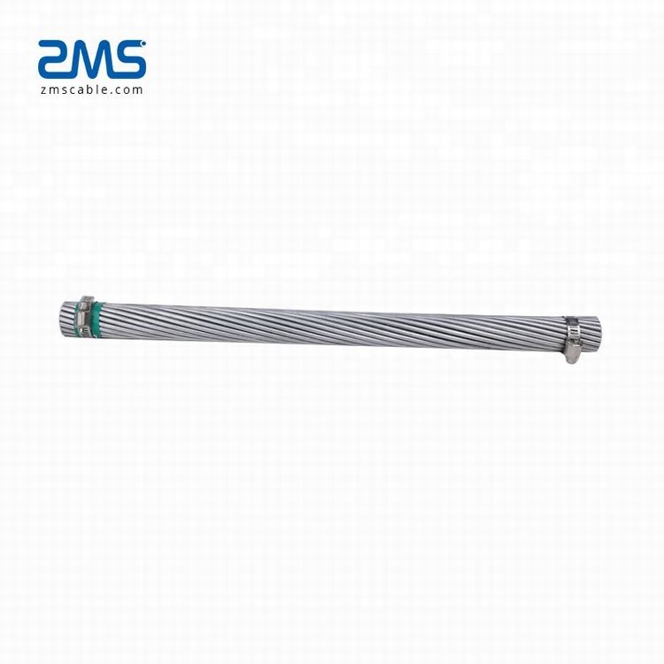 Conducteur nu 250 MCM en aluminium fil de toronnage câble AAC