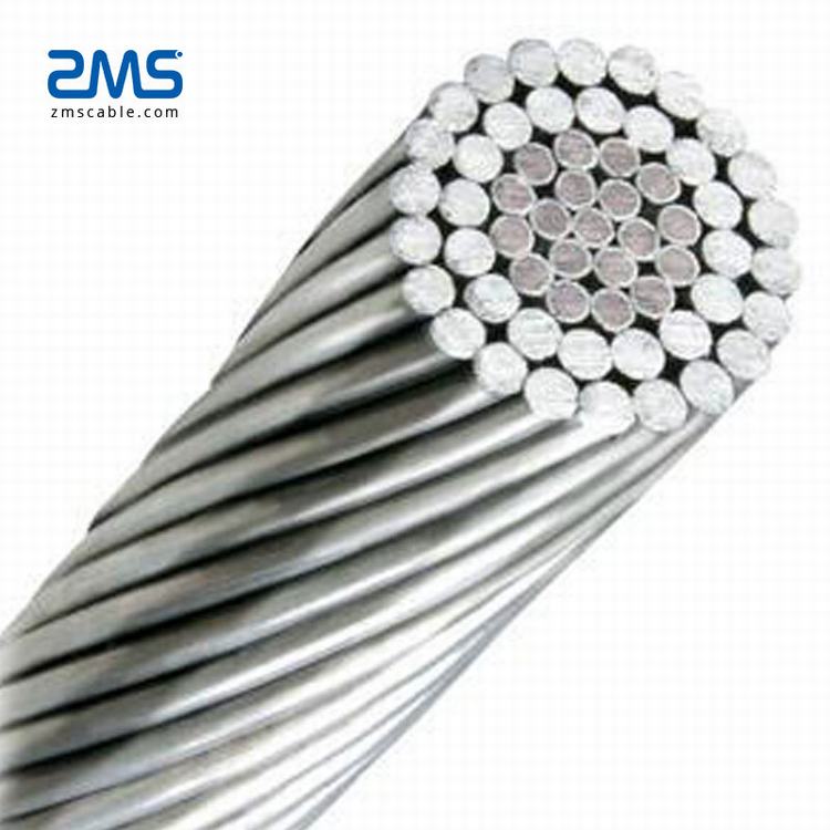 Bare conductor  aluminum steel reinforced conductor ACSR MOOSE 54/3.53mm+7/3.53mm aerial wire