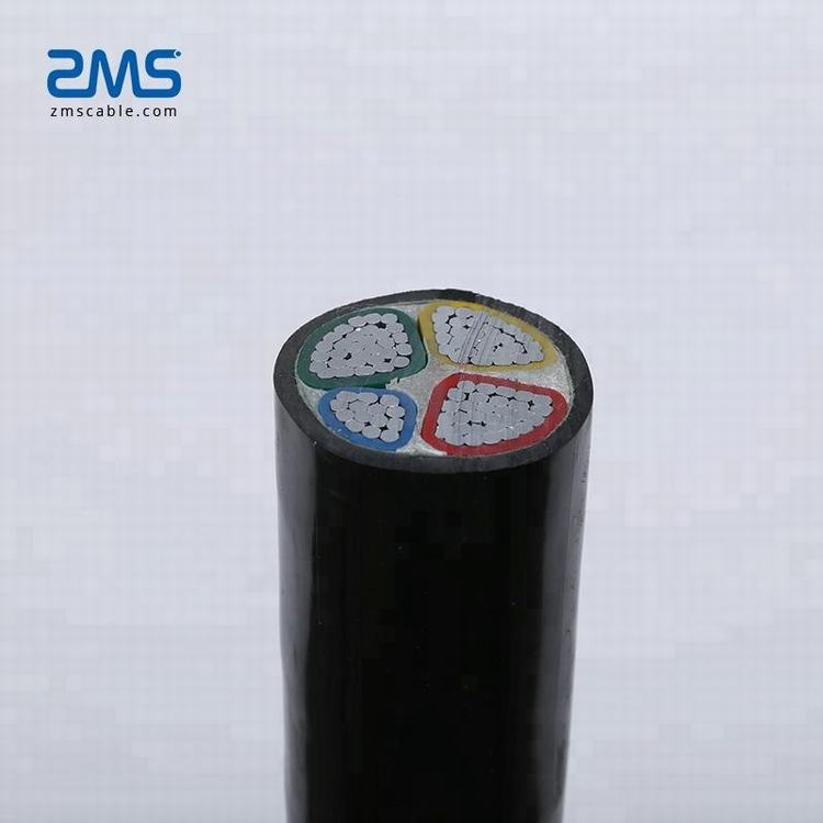 Terbaik Penjual Low Voltage Alumunium Konduktor Isolasi PVC NYY 4x25mm2 Kabel