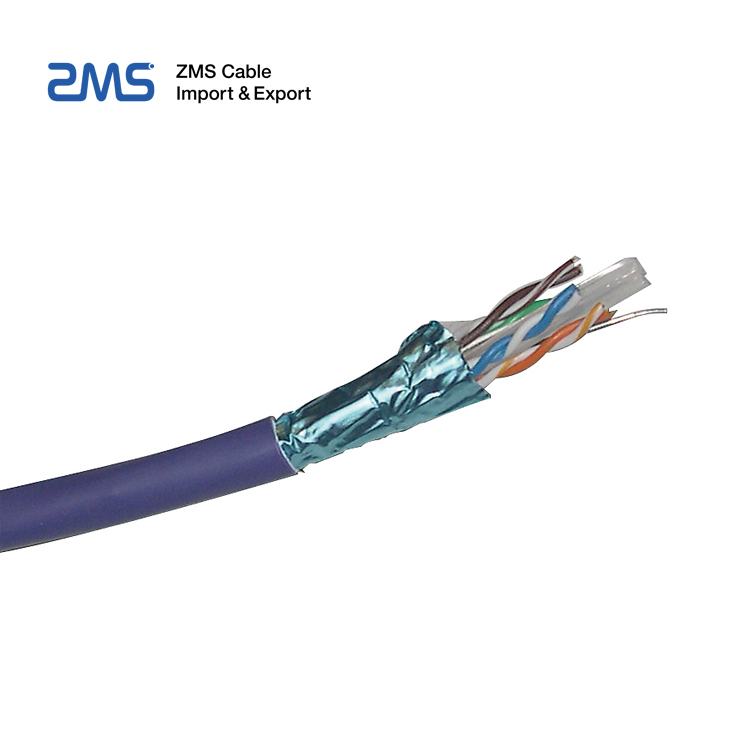 Braided shielded control cable for low-voltage electrical equipment