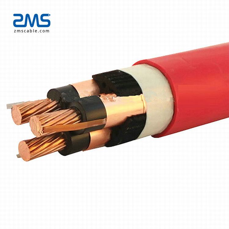 การรับรอง CE CU/XLPE/PVC แกนทองแดง xlpe ฉนวน 95 มม. สายไฟ pvc 0.6/1kV