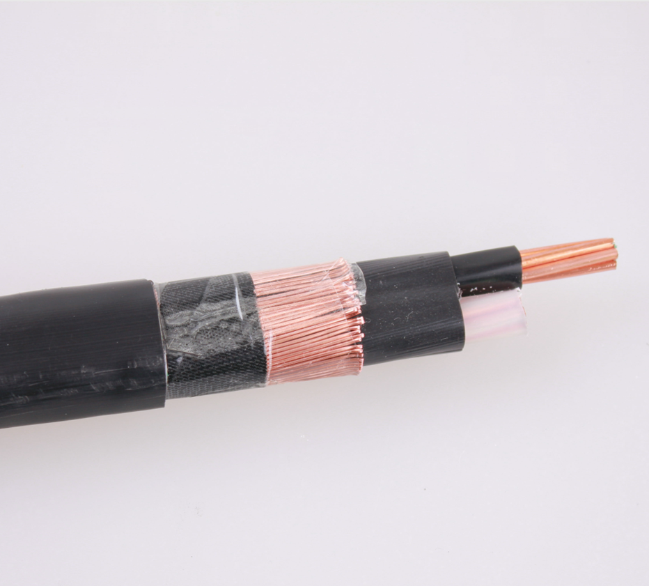 Câble Neutre concentrique Cuivre Conducteur XLPE Isolation PVC Gaine Câble Concentrique