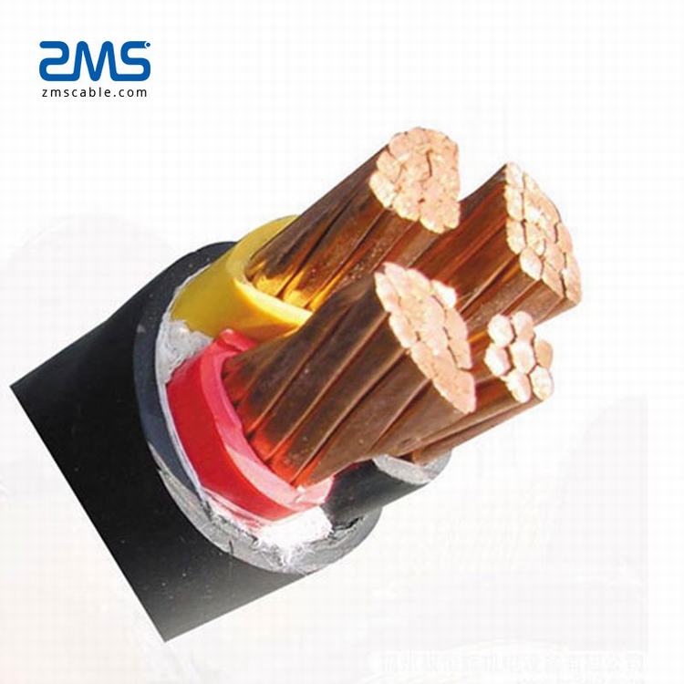 ทองแดง Comductor XLPE ฉนวน PVC Sheath แรงดันไฟฟ้าต่ำสาย