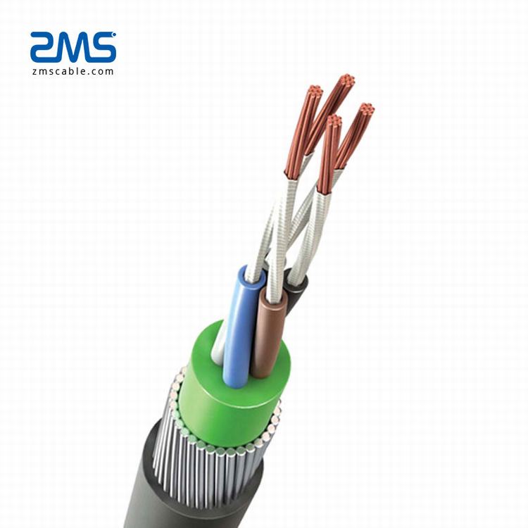 Fil de cuivre toronné câble flexible 450/750 V contrôle câble tressé de fil de cuivre blindé câble