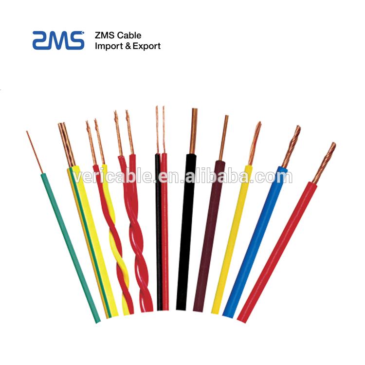 Factory Price PVC Coated Electrical Wires and Cables H07V-U H07V-R 6mm 10mm