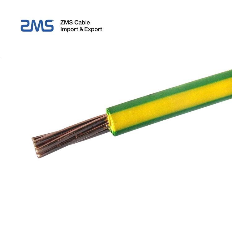 Factory direct sale electric cable 450v BV RVV pvc insulation single core copper wire