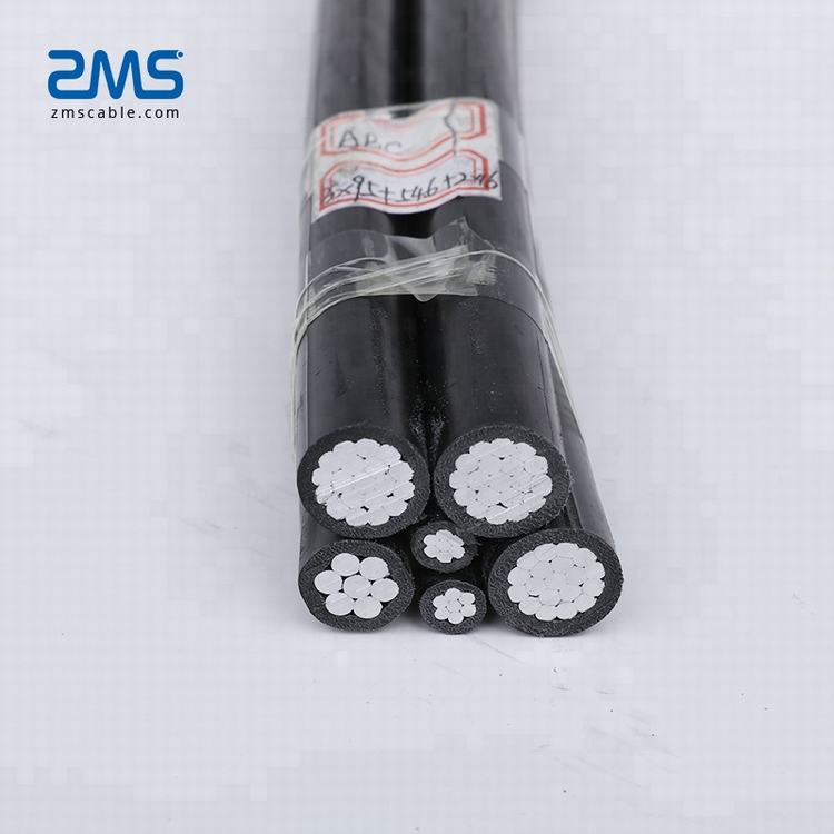 Factory price 4 Core 95mm 1x70mm2 PVC Insulated Aluminum Conductor ABC Cable