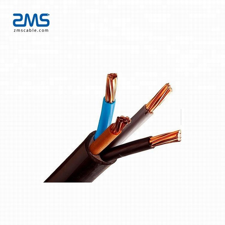 Flat electrical cable/ Silica gel TPU TPE LSZH PVC JACKET CABLE and wires